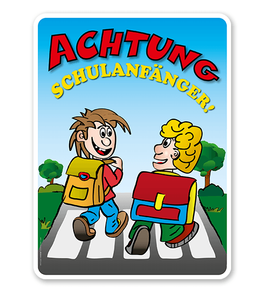 Achtung Autofahrer: Morgen ist wieder Schulanfang! - Attention aux automobilistes : demain, c'est à nouveau la rentrée scolaire !